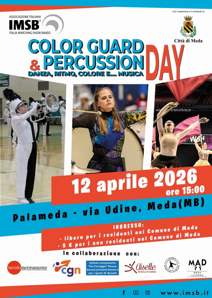 marching band meda - Color Guard & percussion day 2026