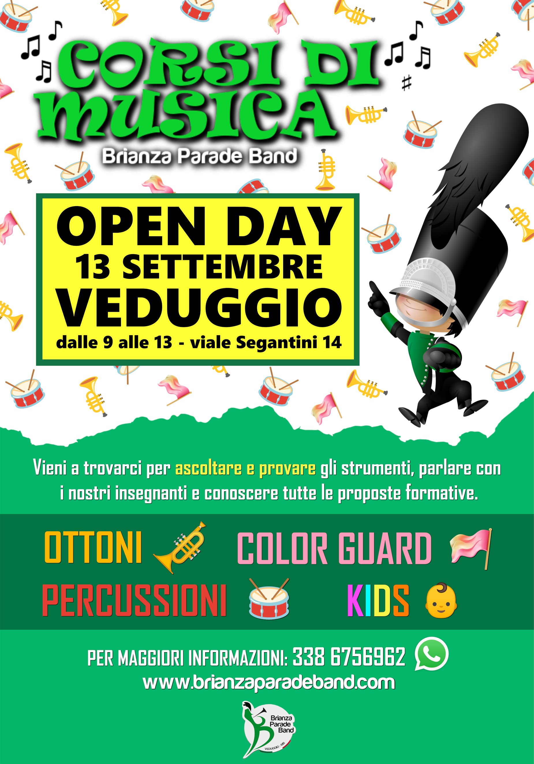open day scuola di musica veduggio